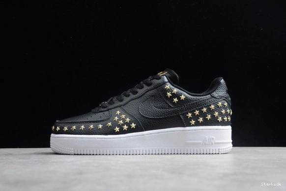 LOW STARS BLACK NIKE AIR 1 AR0639-001 FORCE 0122